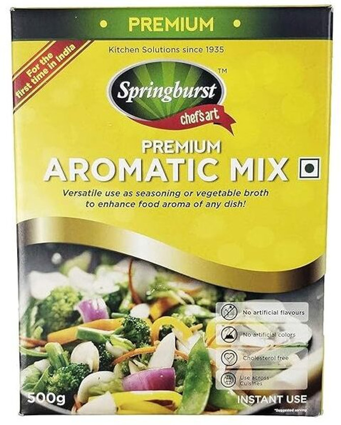 chef's art Springburst Aromatic Mix|Soup, Noodles, Fried Rice, Sabzi Flavour Enhancer(500 g)