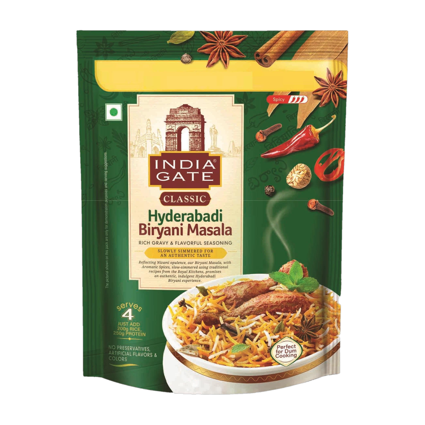 INDIA GATE Classic Hyderabadi Biryani Masala(120 g)