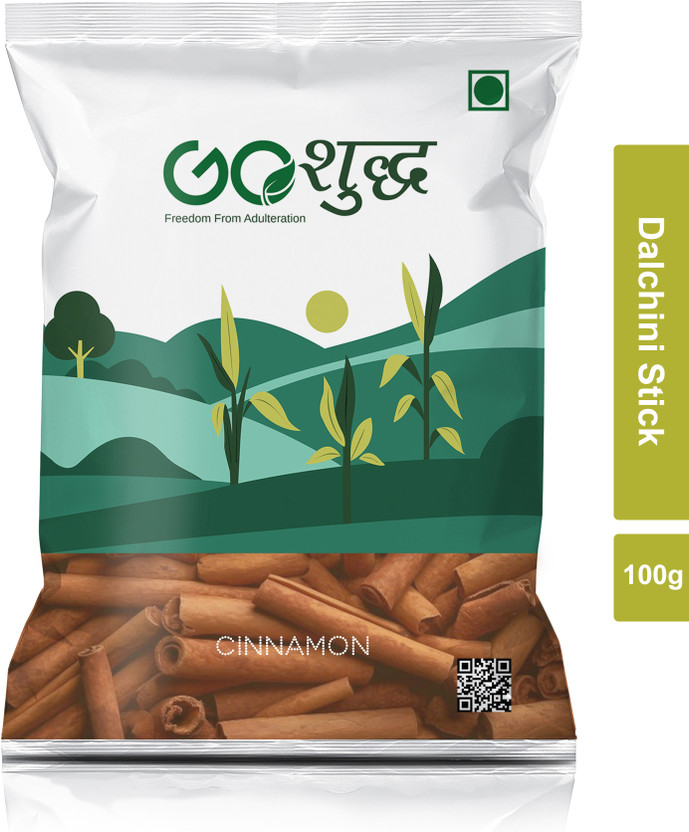 Goshudh Premium Quality Dalchini Sabut (Cinnamon Stick)-100gm (Pack Of 1)(100 g)