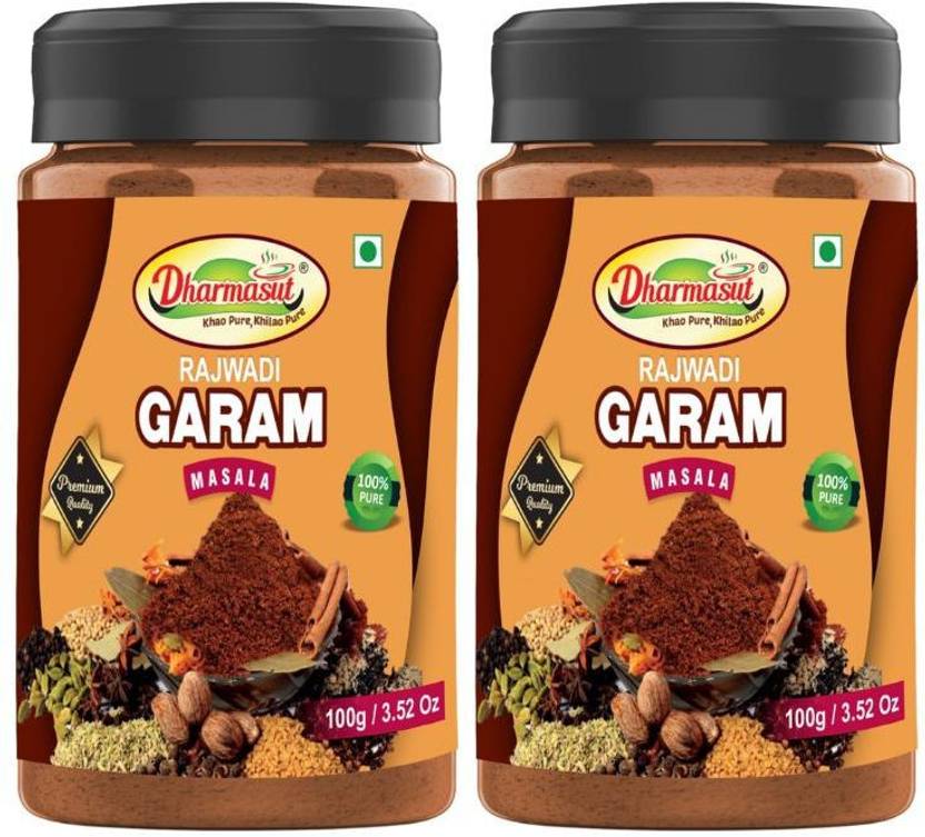 Dharmasut Natural Rajwadi Garam Masala Mix Masala Powder 200gm Price