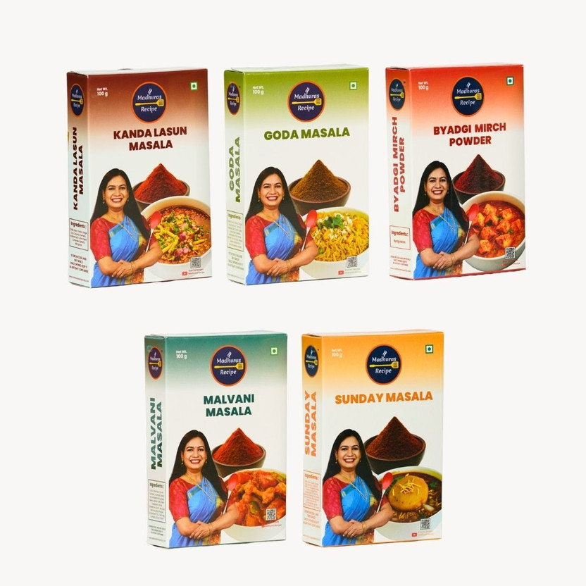 Madhuras Recipe Combo Pack Of 5 Malase(5 x 100 g)