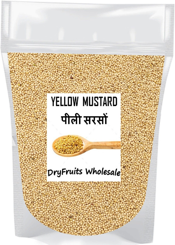 dryfruits wholesale Yellow Mustard Seeds Peeli Sarso(50 g)