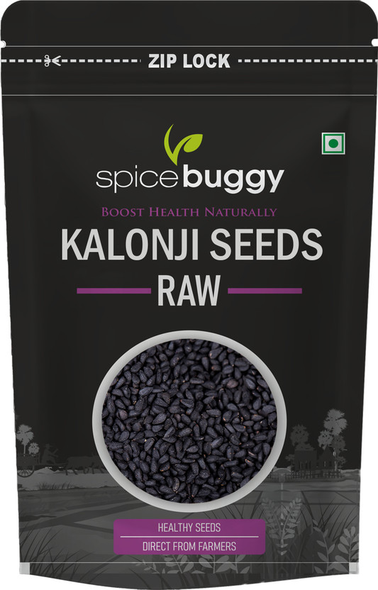 SPICEBUGGY Kalonji Seeds (Nigella Seeds / Black Seeds) Seed(100 g)