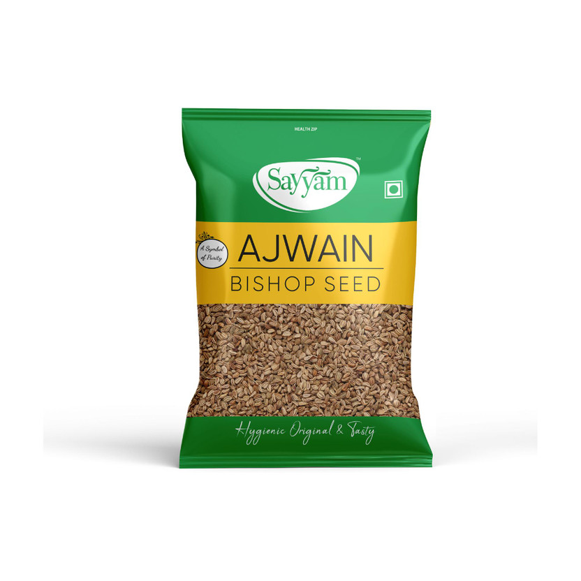 Sayyam Whole Ajwain | Carom Seeds Ajwain | Ajmoda Seeds| Omam Seeds(50 g)