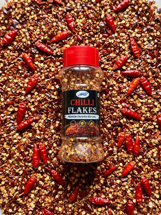 AAVANSH K GLOBAL PACK OF 2 PREMIUM CHILLI FLAKES(2 x 40 g)