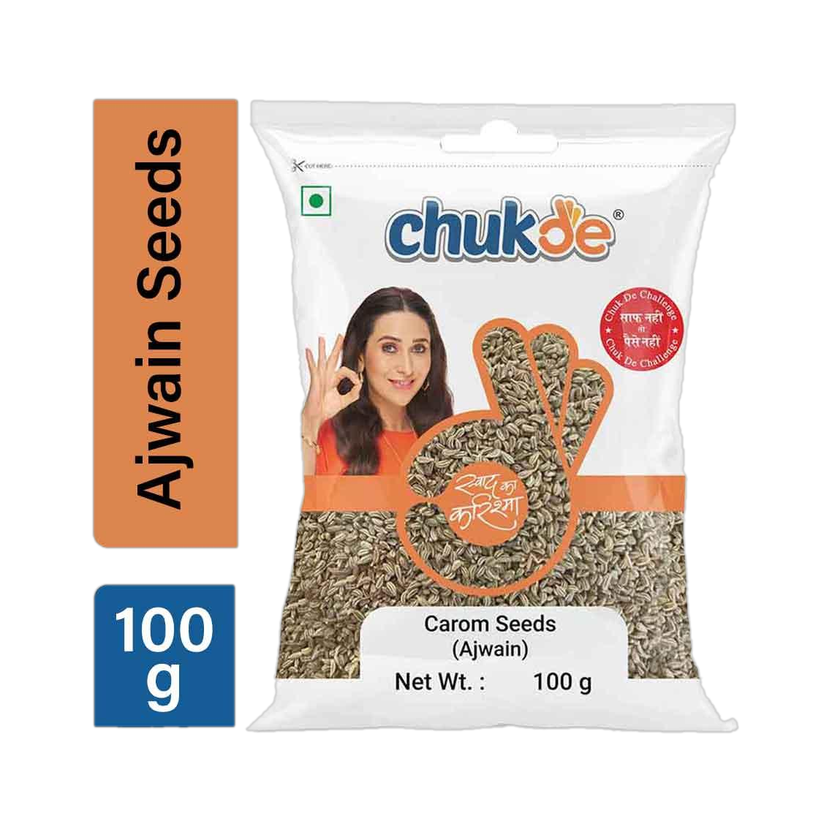 CHUKDE Spices Ajwain Sabut (Carom Seeds Whole)(100 g)