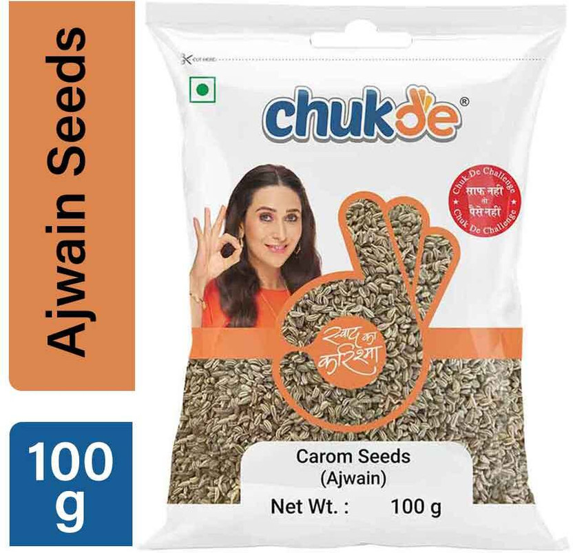CHUKDE Spices Ajwain Sabut (Carom Seeds Whole)(100 g)