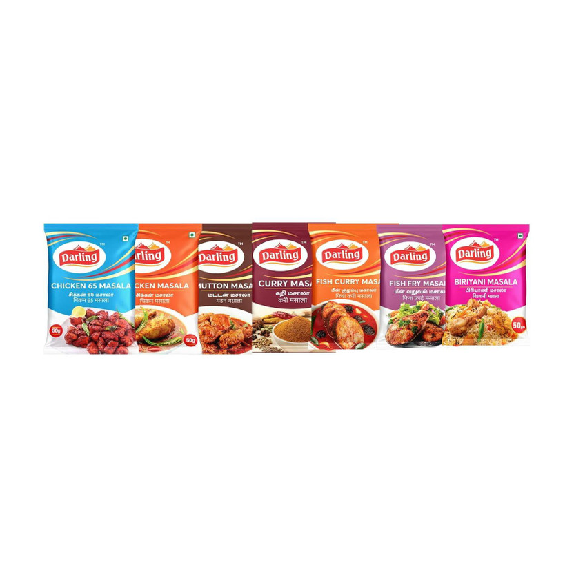 Darling Masala Combo's Non Veg products(6 x 58.33 g)