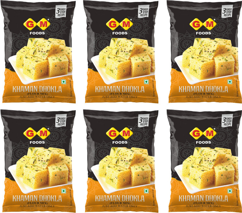GM FOODS KHAMAN DHOKLA500GX6 3000 g(Pack of 5)
