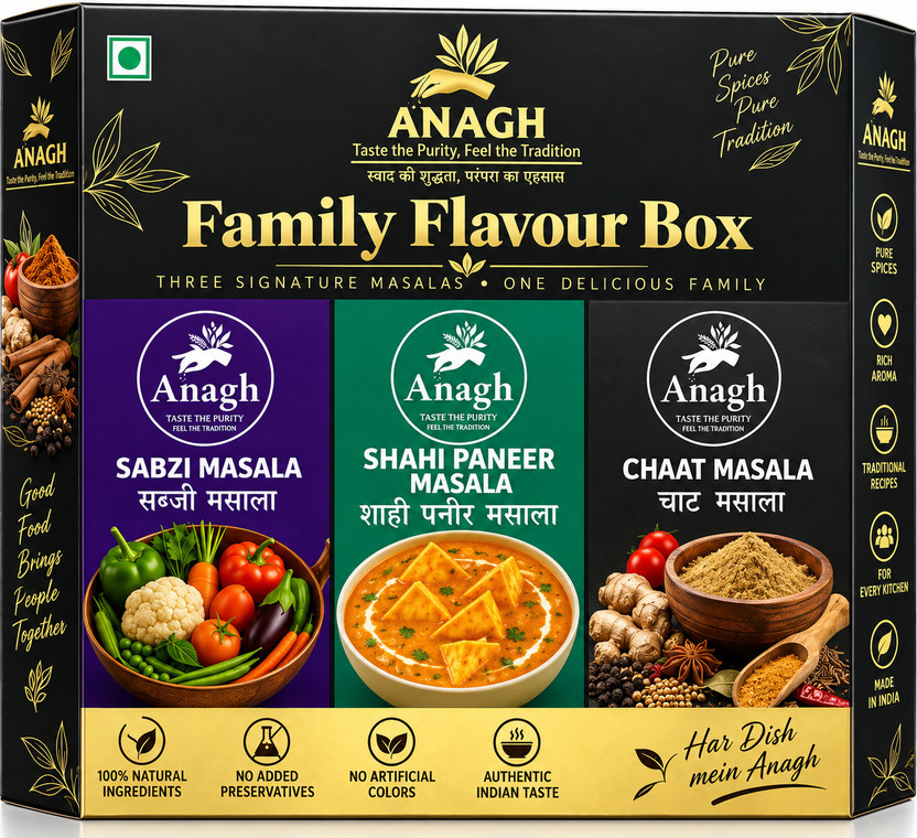ANAGH ANAGH Family Flavour Box(3 x 100 g) - Flipkart Deal
