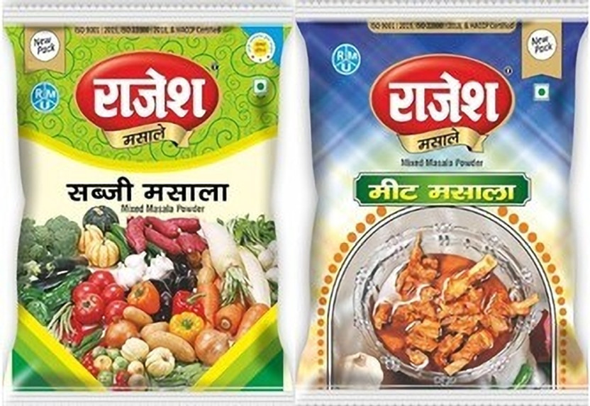 Rajesh Spices Rajesh Sabji And Meat Masala(2 x 200 g)