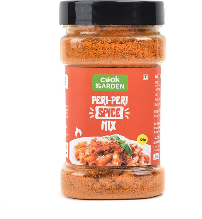 Cook Garden Peri Peri Spice mix Masala | Exotic Spices | Multi-purpose Seasoning(100 g)