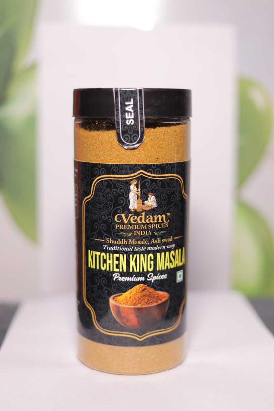 VEDAM PREMIUM SPICES INDIA Kitchen King Masala | Premium Indian Spice Blend for Curries(500 g)