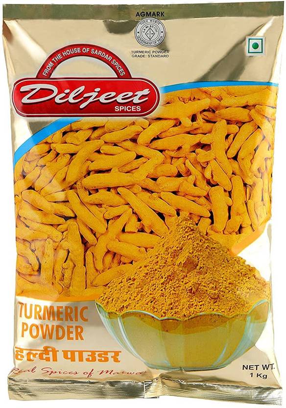 DILJEET SPICES Turmeric Powder (Halidi Powder), 500 gr Price in India ...