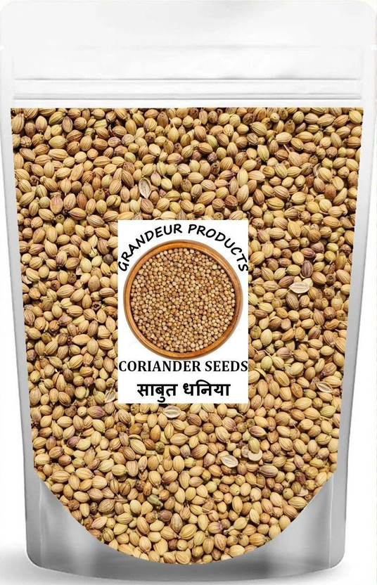 GRANDEUR PRODUCTS Coriander Seeds Sabut Dhaniya(200 g)