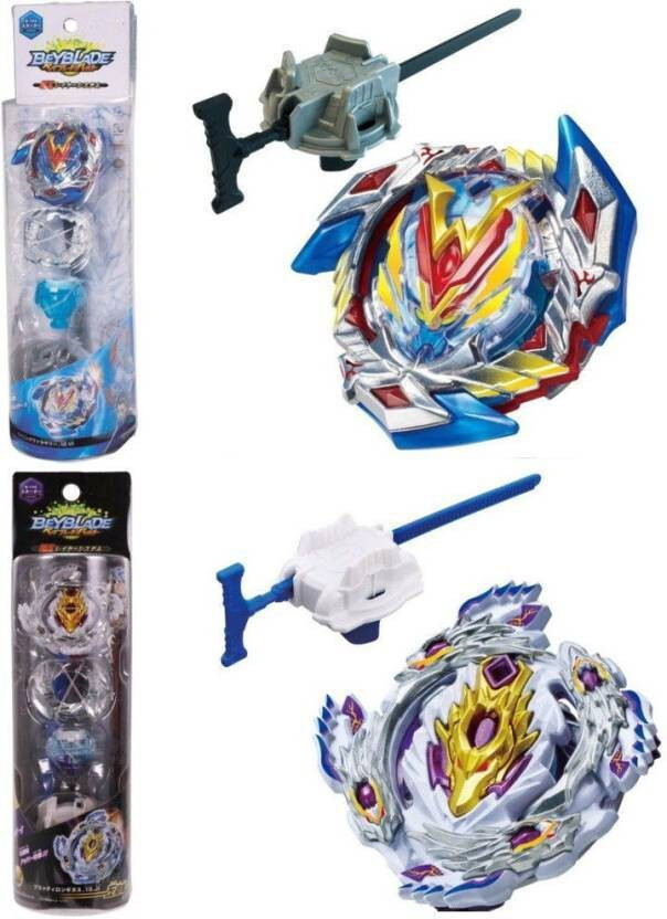 Bestie Toys Beyblaade Bursters 104+110 Winning Valky & Bloody Longinus pack of 2(Multicolor)