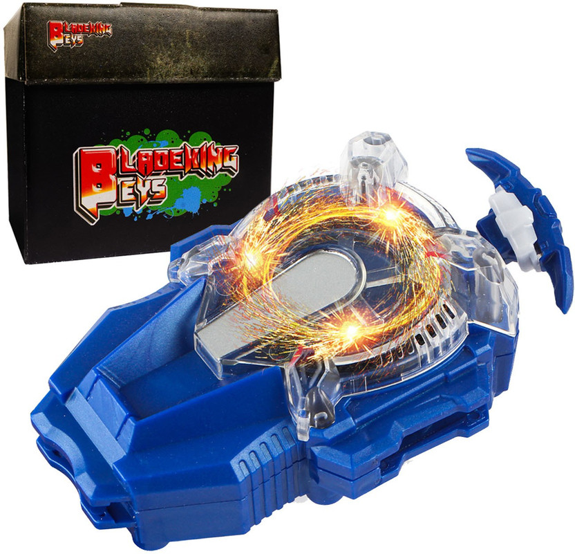 BLADEKING BEYS String Sparking Launcher (L)-Suitable for Left spin Layer system booster blades(Blue)