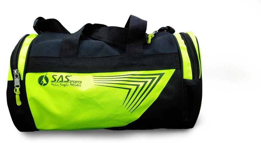 SAS SAS SPORTS Gym Duffle Bag, Youth (Fluro-Black)(Green, Backpack) - Flipkart Deal