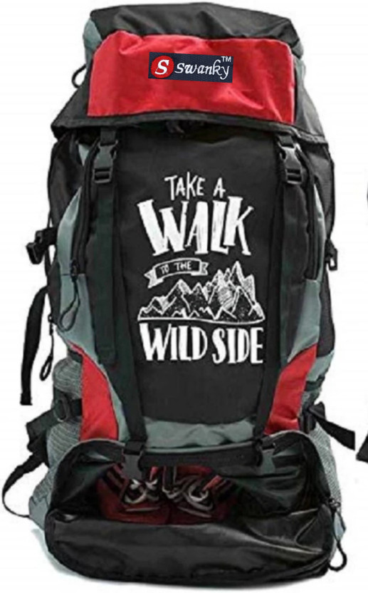 Swanky Rucksack Backpack Luggage for Travel Hiking Bags Camping Women Men Bag Trekking(Rucksack)