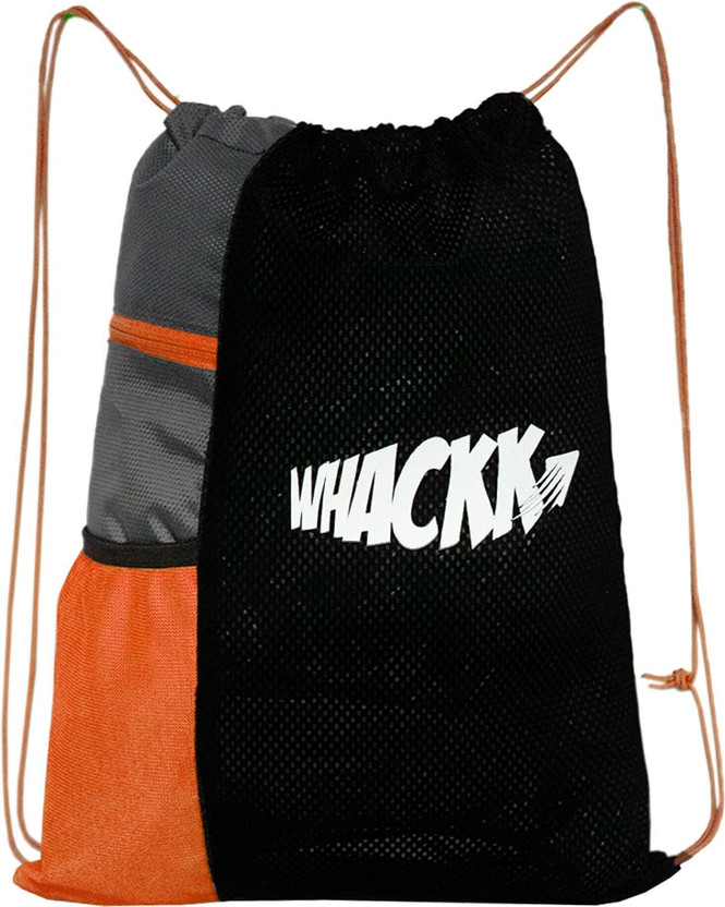 WHACKK WHACKK Joss Unisex Swimming/Gym/Sports Equipment Kit Bag(Orange, Drawstring Bag) - Flipkart Deal