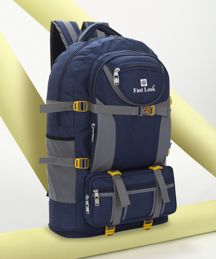 Fast look Expandable Travel Rucksack for Outdoor Sport Camping Hiking Trekking Bag-Blue(Rucksack)
