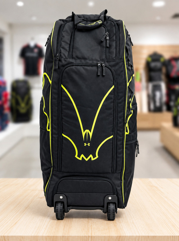 Gupta Jii Traders ABC Bas vampire cricket kit bag game changer daffle bag Kit Bag ( Pack of 1)(Black, Kit Bag)