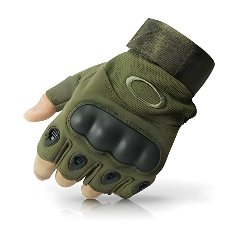 PSF PSF SPORTS Half Finger Military Army Tactical Riding Gloves(Olive Green) - Flipkart Deal
