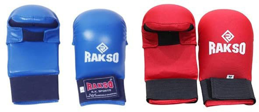 Rakso 306-MAG Classic Karate Gloves Boxing Gloves Boxing Gloves(Red, Blue)