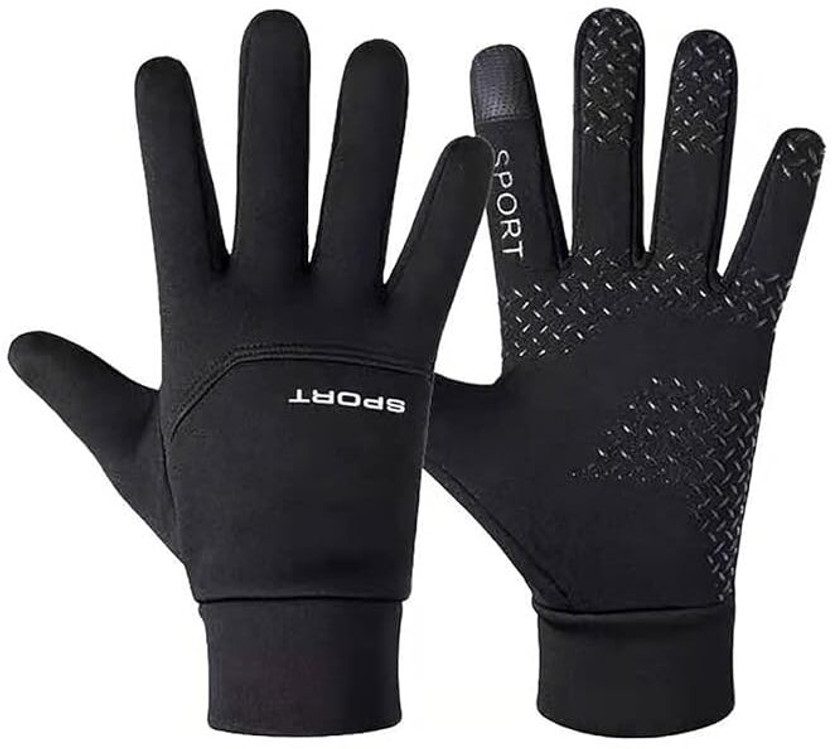 FASHIONIO SPORTS-GOLVES Riding Gloves(Black)