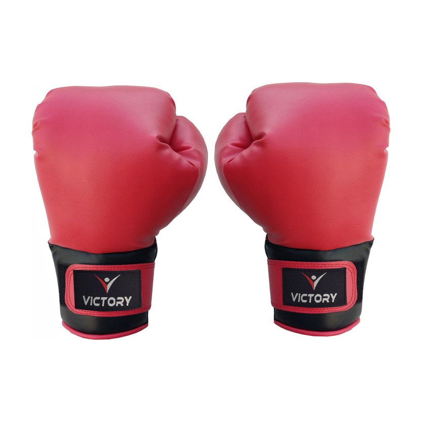 VICTORY VICTORY India Best High Quality Boxing Gloves(Red, Black) - Flipkart Deal