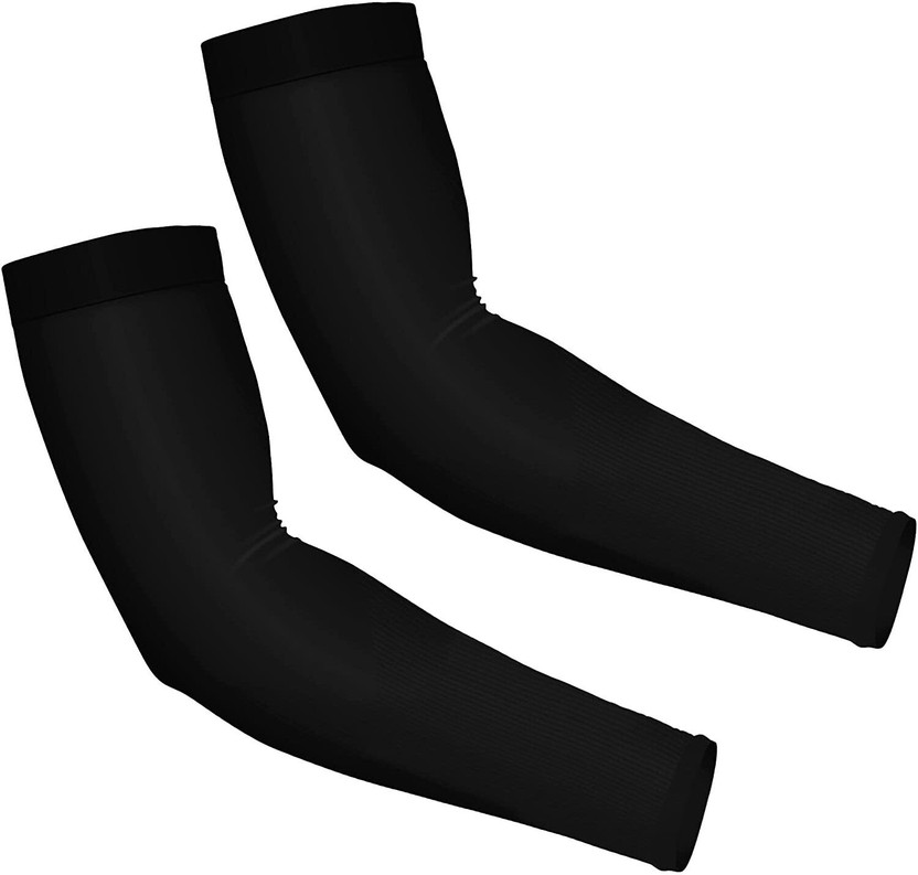 MATA STORE Arm Sleeves for Men and Women Sun UV Protection Riding Gloves (Black) Riding Gloves(Black)