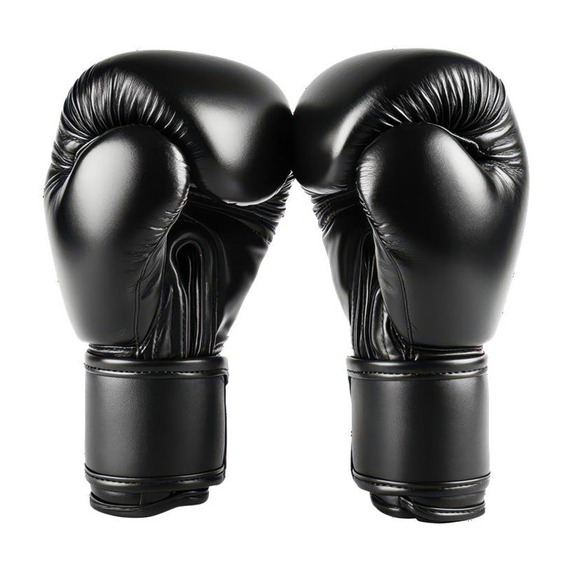 Trego Practice Boxing Gloves Boxing Gloves(Black)
