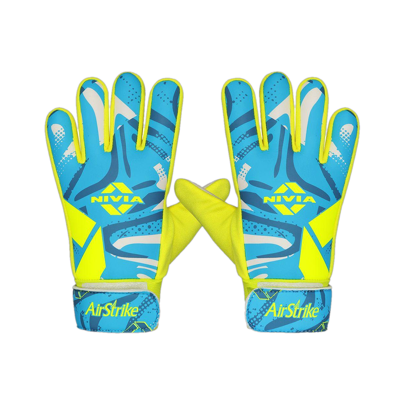 NIVIA NIVIA Air Strike Goalkeeping Gloves(Yellow / white) - Flipkart Deal