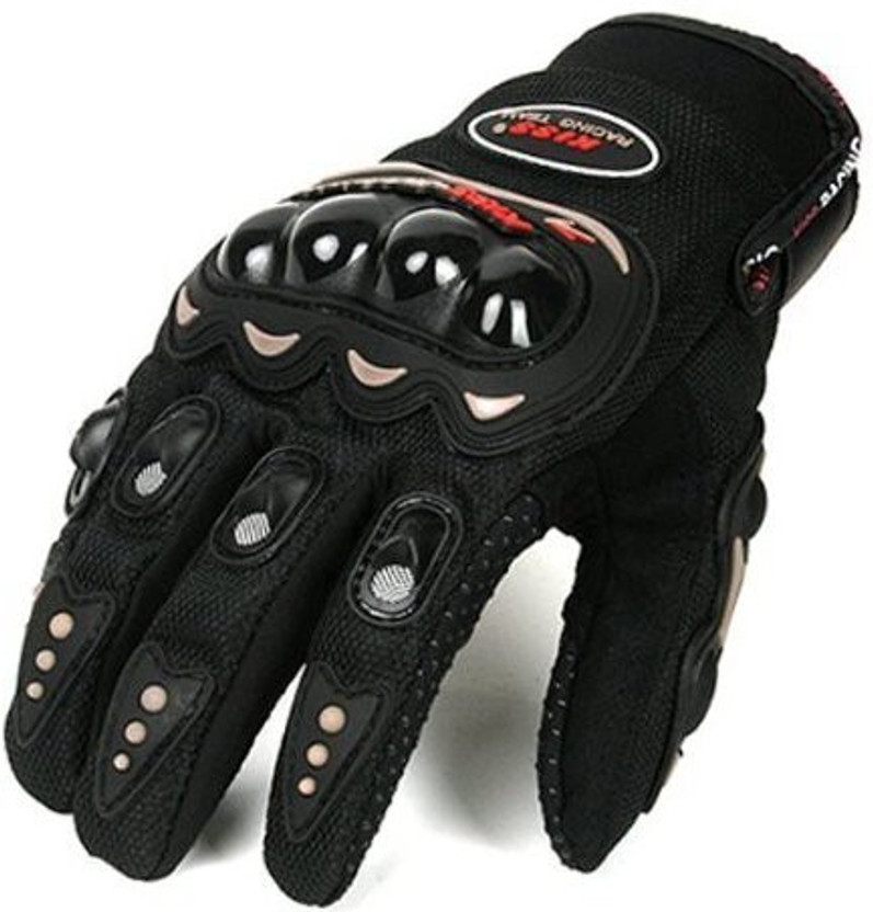 Probiker Bike Racing Riding Gloves Driving Gloves(Black)