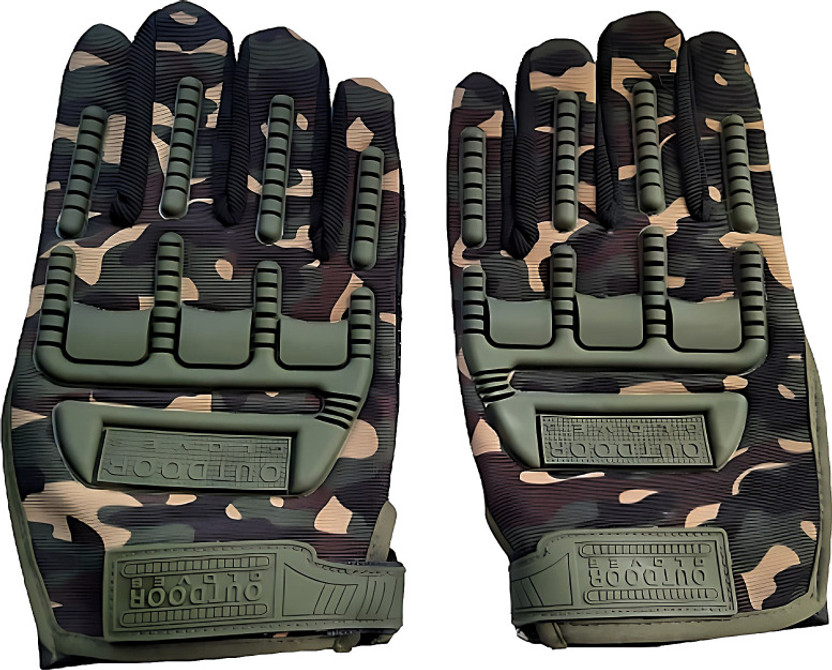 Vasudevay Sales and Services Sports and Driving Gloves(Millitary Green)