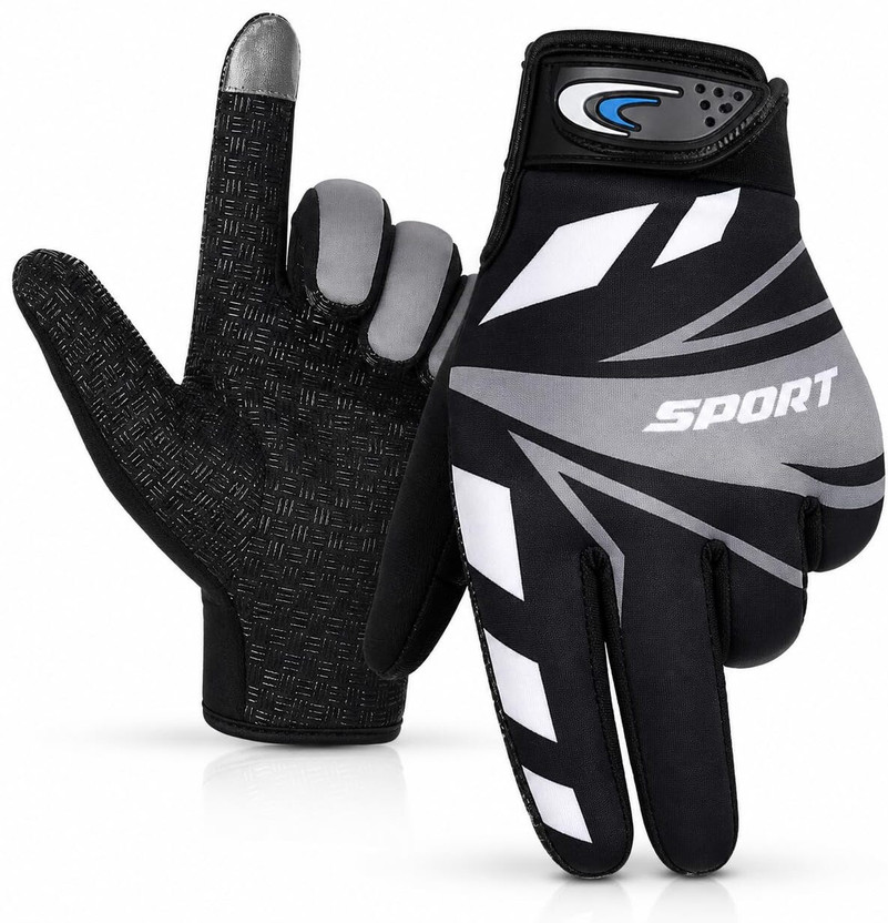 uRock uRock Bike Riding Gloves for Men |Touchscreen Gloves for Riding & Cycling Riding Gloves(Black) - Flipkart Deal