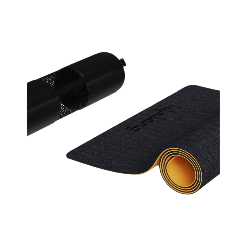 Lifelong LLYM223 Dual Color EVA Material Anti-Slip Black, Orange 6 mm Yoga Mat