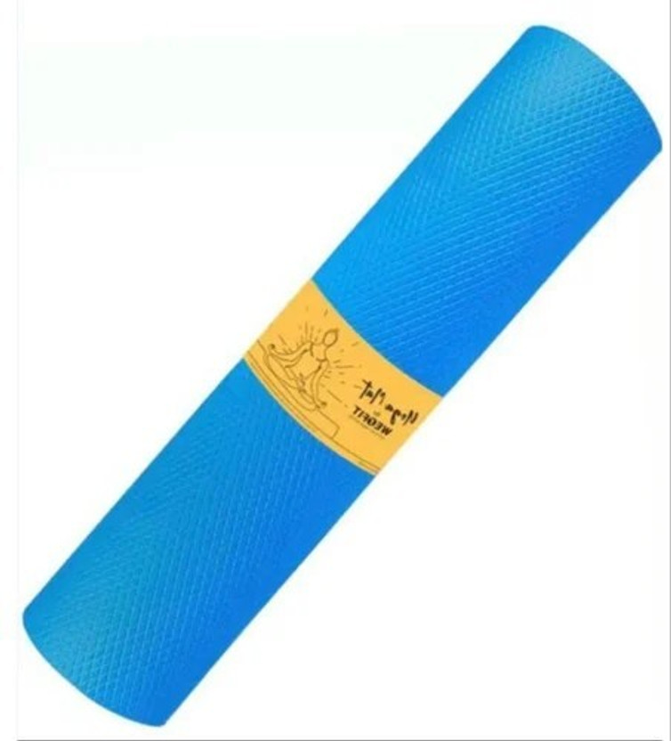 RK RK WELLNESS BLUE4MM EVA Blue 0.4 mm Yoga Mat - Flipkart Deal
