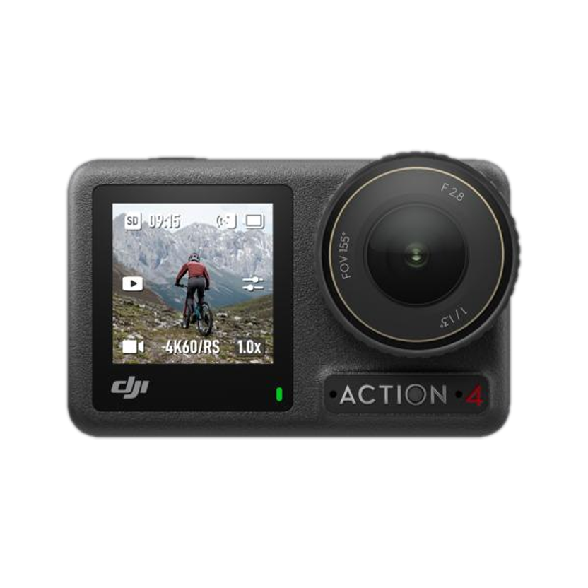 dji Osmo Action 4 Adventure Combo Sports and Action Camera(Black, 12 MP)