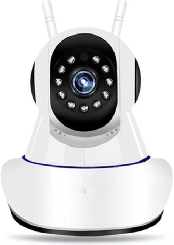 SIOVS WIFI 360 SECURITY CAMERA HD IP Wifi CCTV Indoor Security Camera Stream Live Video in Mobile Sports and Action Camera(White, 12 MP)