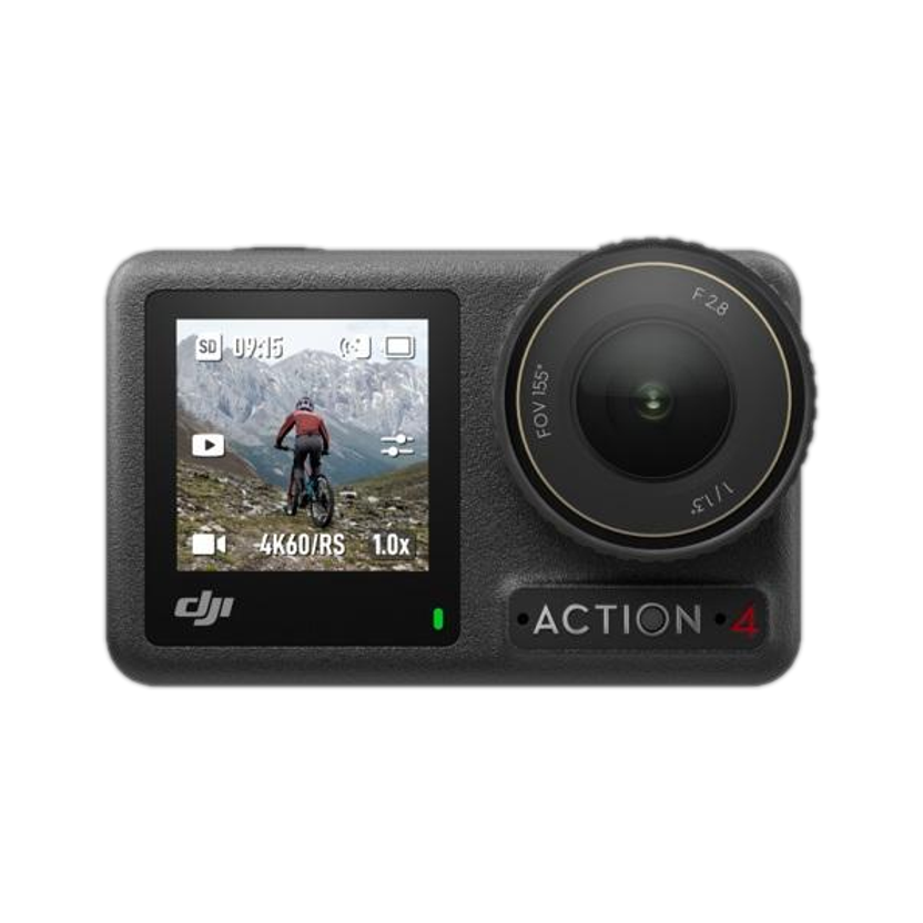 dji Osmo Action Action 4 Standard Combo Sports and Action Camera(Black, 12 MP)