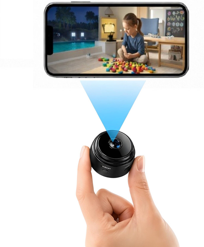 SIOVS Mini WiFi Camera Wireless CCTV with Rechargeable Battery Night Vision Security Camera(64 GB, 1 Channel)