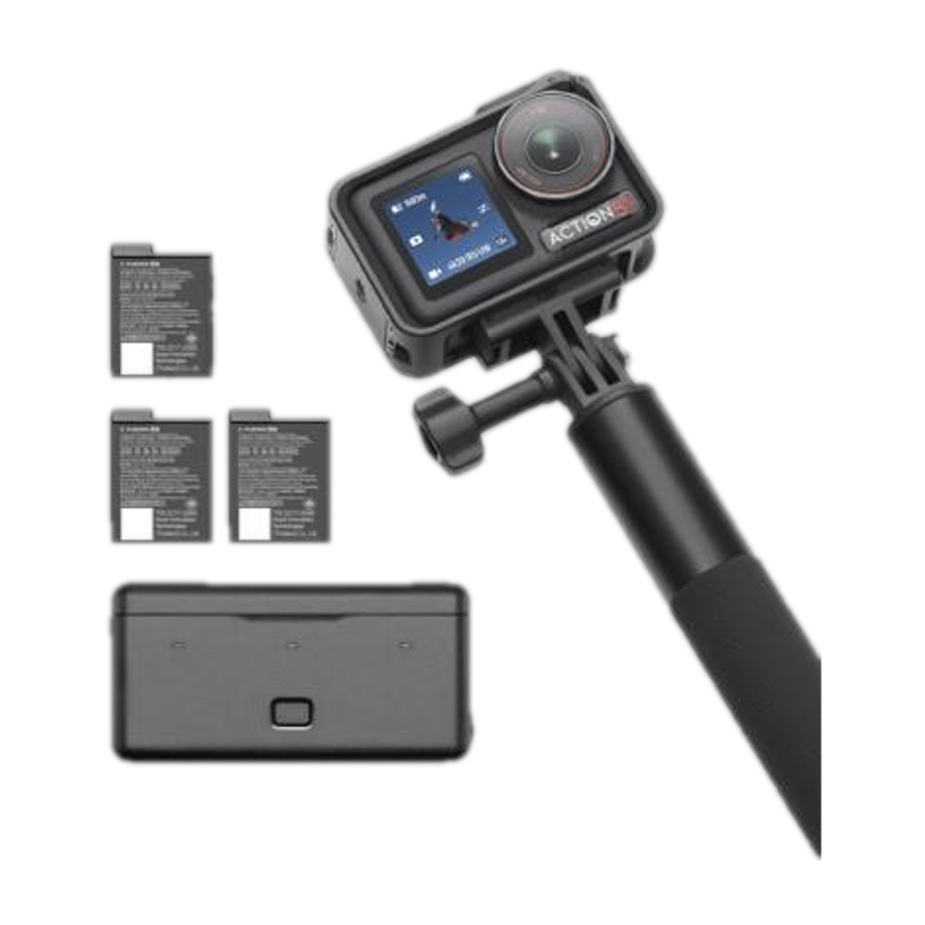 dji Osmo Action 5 Pro Adventure Combo Sports and Action Camera(Black, 40 MP)