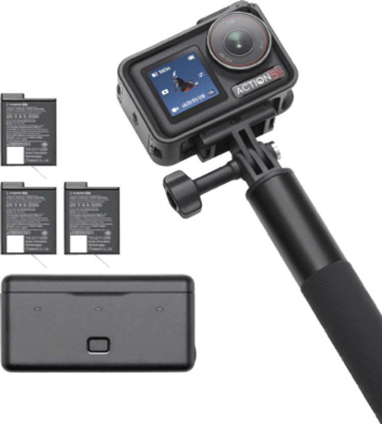 dji Osmo Action 5 Pro Adventure Combo Sports and Action Camera(Black, 40 MP)