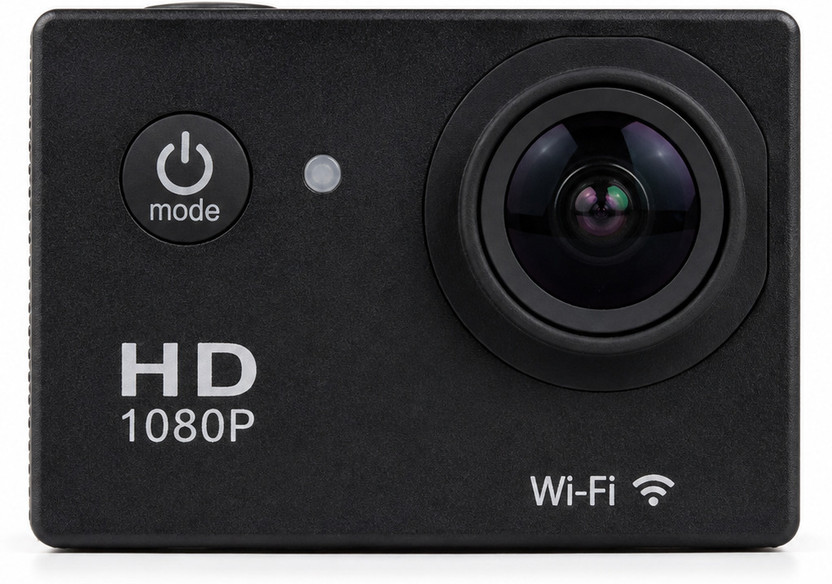 JAGGA JAGGA HD Action Camera Series Action Camera Wide-Angle Lens with 2 Inch Display Accessories 16MP Sports and Action Camera(Black, 1080 MP) - Flipkart Deal