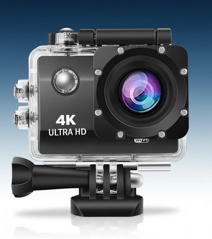 AEECAM WATERPROOF CAMERA 4K Waterproof Action Camera 16MP Sports Camera for Bike Riding, Diving & Vlogging Sports and Action Camera(Black, 16 MP)