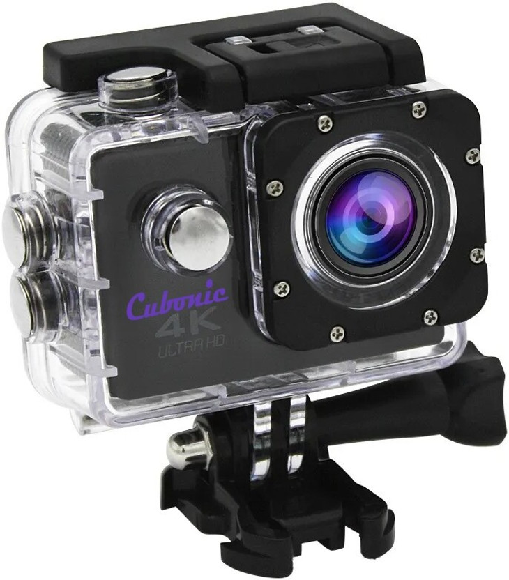 Cubonic Cubonic 4K HDWaterproof Action Camera- Bright LCD- Perfect for Sports and Adventure! 4k Sports & Action Camera(Black) - Flipkart Deal