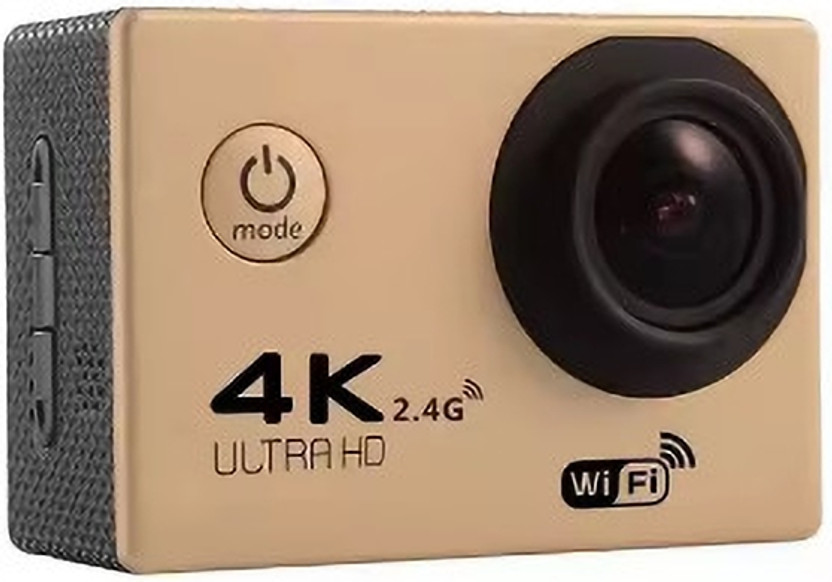 TYPDO GO PRO ACTION CAMERA ULTRA 4K FirePulse X9 Ultra Wide Lens Action Camera Sports and Action Camera(Multicolor, 16 MP)