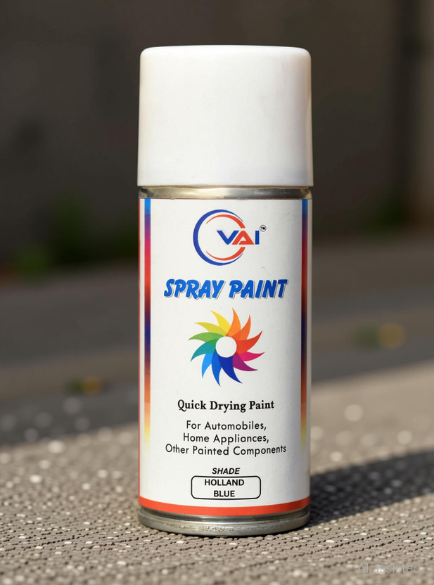 VAI VAI Touch-up Spray paint HOLLAND BLUE For Tractor, Farm and Agriculture Machinery Blue Spray Paint 450 ml(Pack of 2) - Flipkart Deal