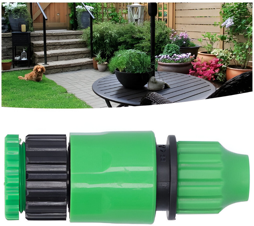 Vinayakart Garden Water Hose Quick Connectors 3 Set Gardens, Greenhouses, Lawn Irrigation, Agricultural Irrigation